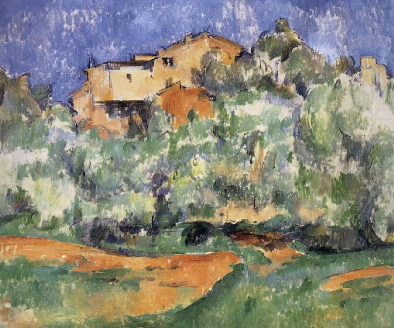 Paul Cezanne house china oil painting image